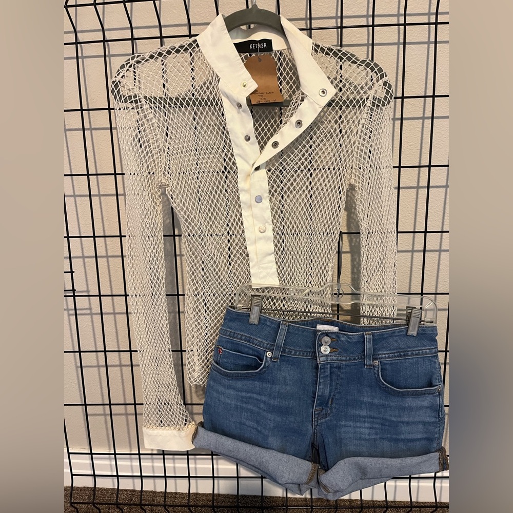 Vintage Mesh Top